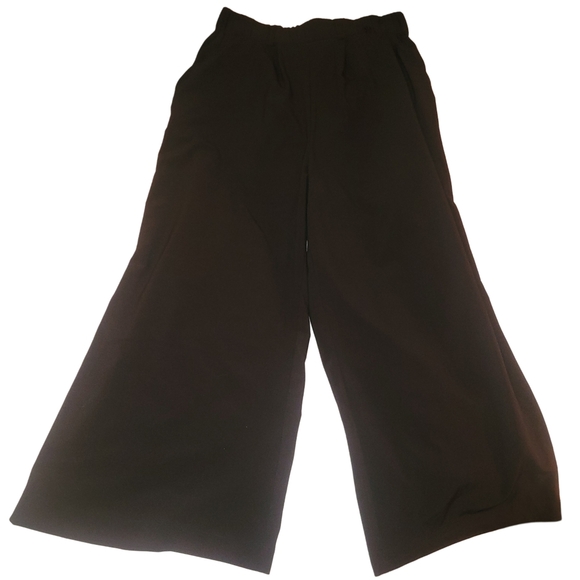 Helly Hansen Siren Quick Dry Wide-Leg Black Culotte Pants S - Picture 2 of 5
